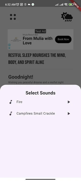 Rain Sounds for Sleep & Relax Screenshot3