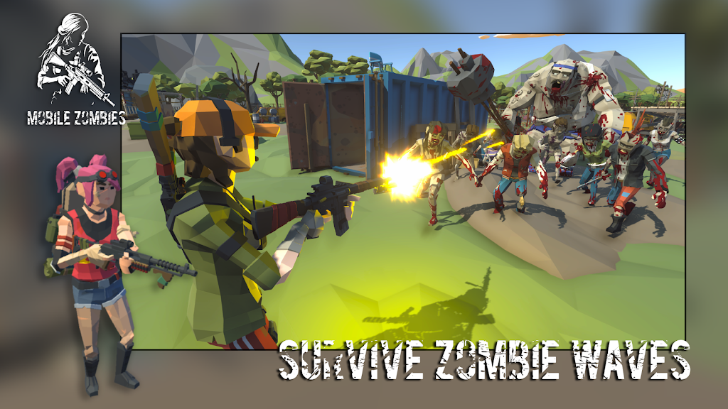 Mobile Zombies: Horde Survival Screenshot1