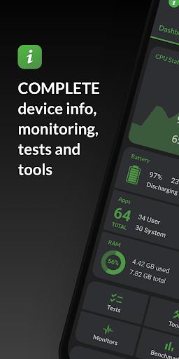 DevCheck Device & System Info Screenshot1