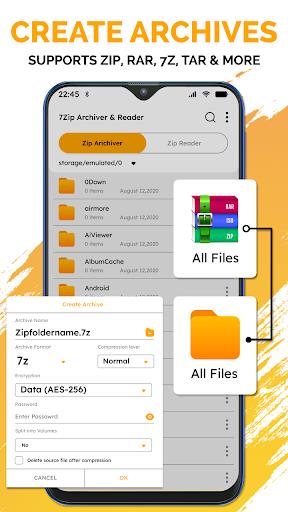 Zip RAR - File Compressor Screenshot2