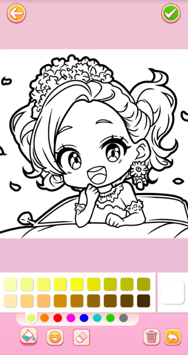 Princess Coloring: Anime Color Screenshot2