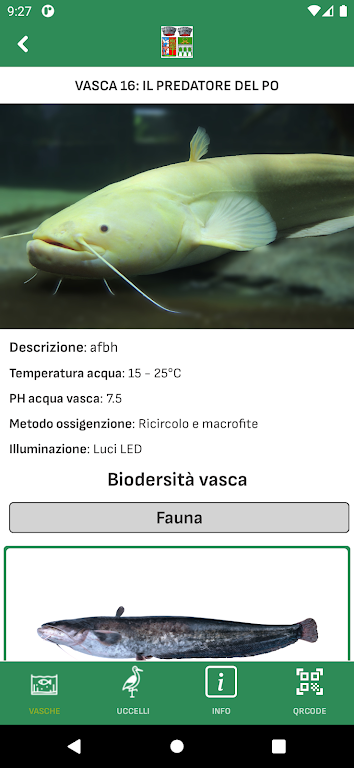 Acquario Biosfera di Parma Screenshot2