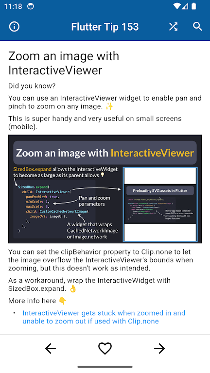 Flutter Tips Screenshot1