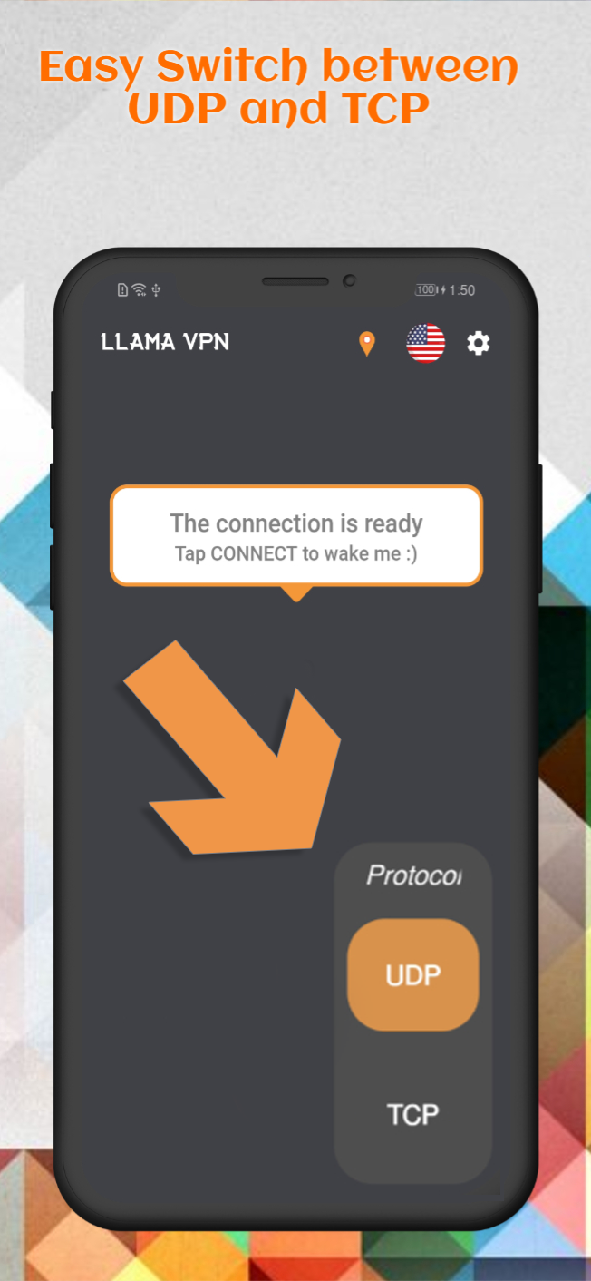 Llama VPN: Unlimited VPN Proxy Screenshot3