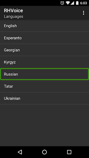 RHVoice Screenshot1