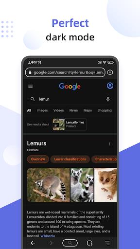 Lemur Browser - extensions Screenshot1