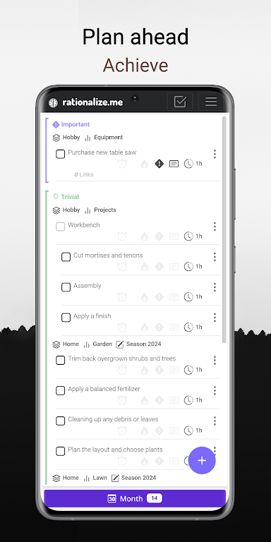 rationalize: Daily & Life Plan Screenshot4