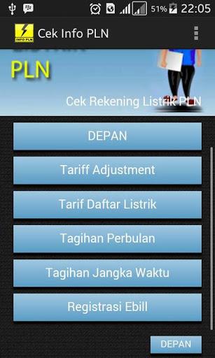 Info dan Cek Tagihan Listrik Screenshot4