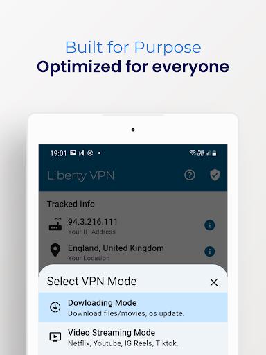 Liberty VPN Secure & Fast VPN Screenshot3