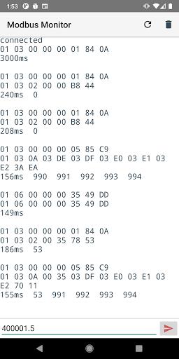 Modbus Monitor Screenshot3