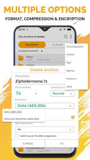 Zip RAR - File Compressor Screenshot3