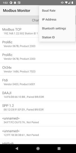 Modbus Monitor Screenshot2