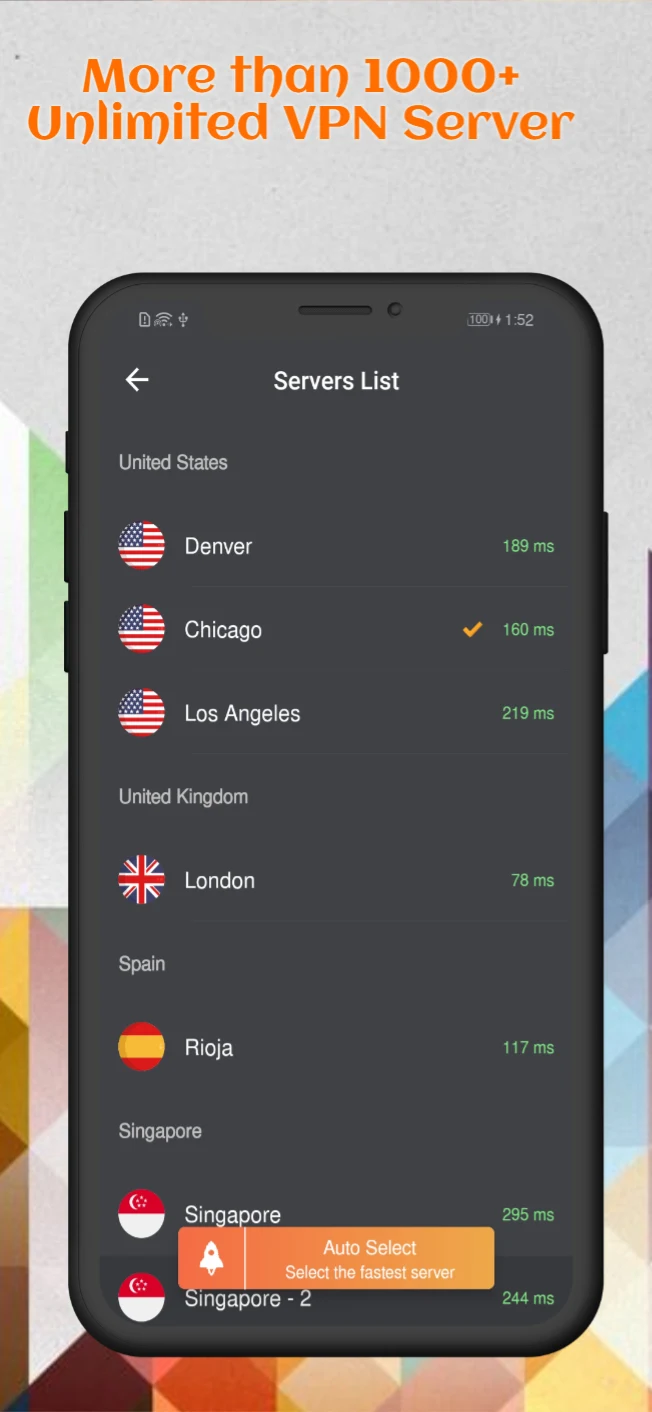 Llama VPN: Unlimited VPN Proxy Screenshot1