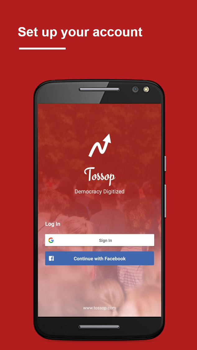 Tossop – Opinion Sharing & Learning App Screenshot1