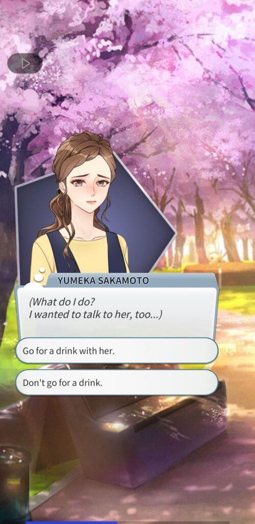 Under the tree Otome Game Screenshot1