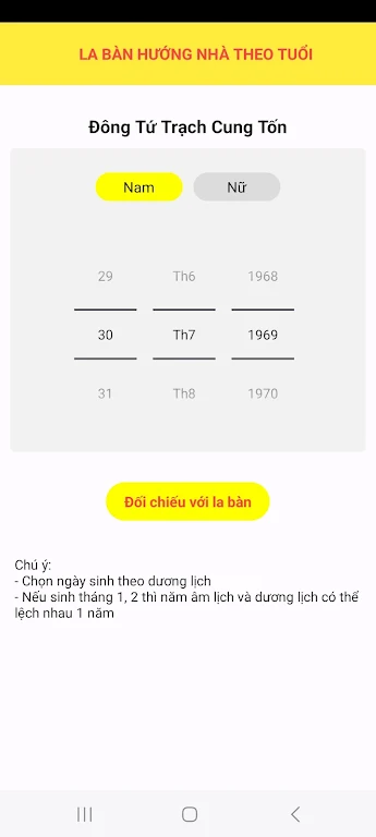 La Bàn Hướng Nhà Theo Năm Sinh Screenshot2