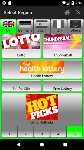 Lotto Number Generator for EUR Screenshot1