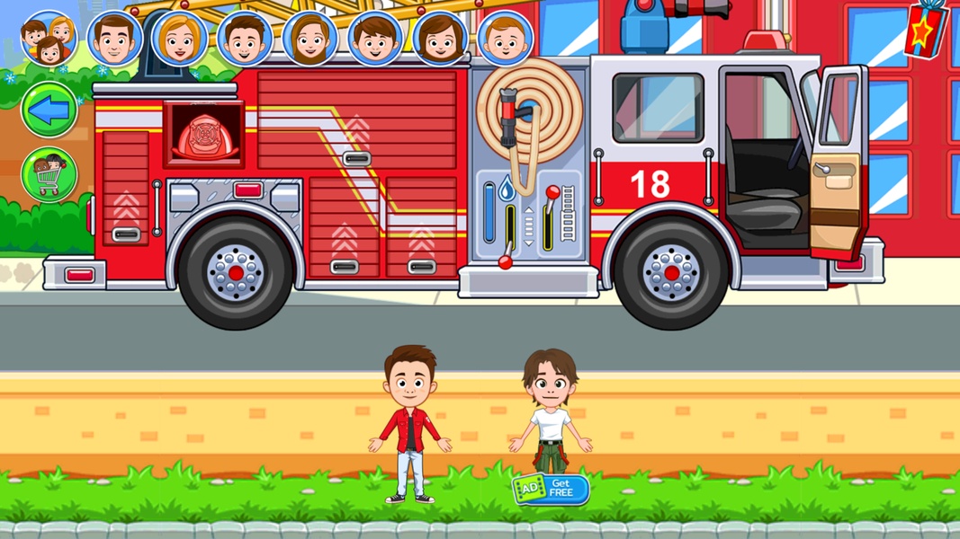 My Town : Firestation Free Screenshot4