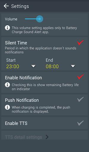 Battery charge sound alert Screenshot4