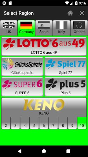 Lotto Number Generator for EUR Screenshot3