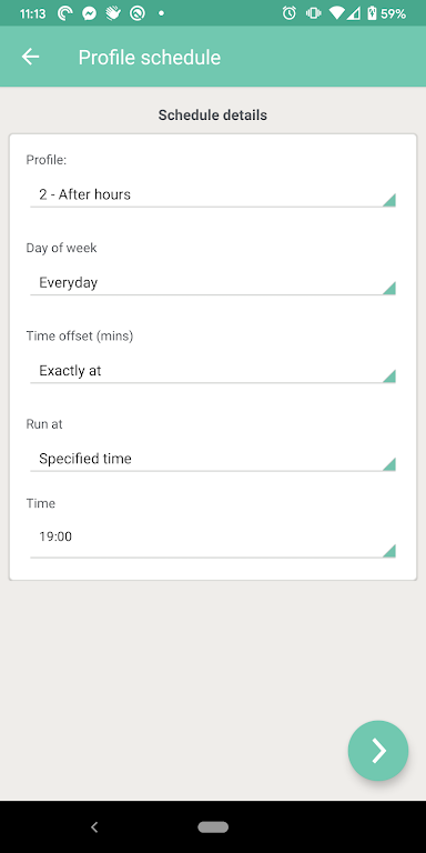 Schedule by zencontrol Screenshot2