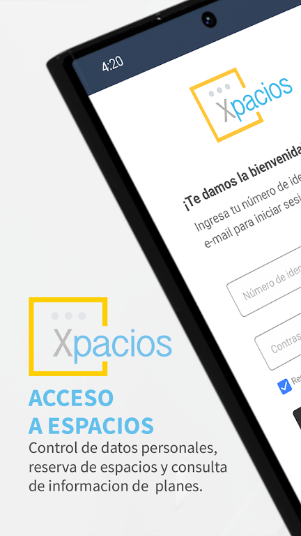 Xpacios App Screenshot1