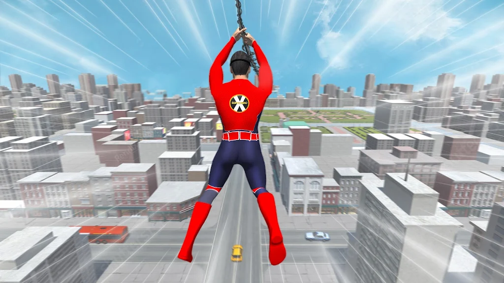 Spider Games- Flying Superhero Screenshot3