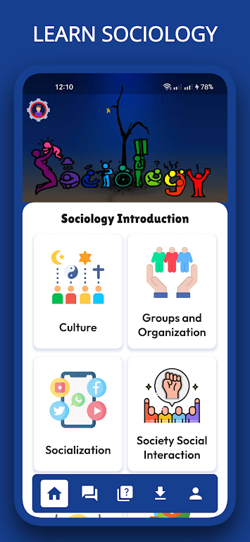 Learn Sociology: Social Master Screenshot1