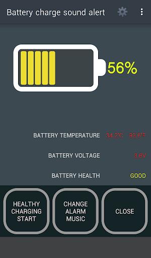 Battery charge sound alert Screenshot1