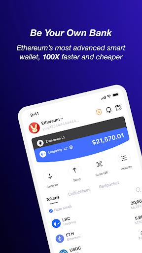 Loopring Wallet: L2 Dex & Defi Screenshot1