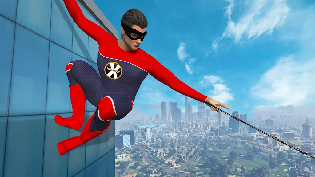 Spider Games- Flying Superhero Screenshot4