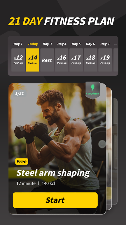 Muscle Monster Workout Planner Screenshot4