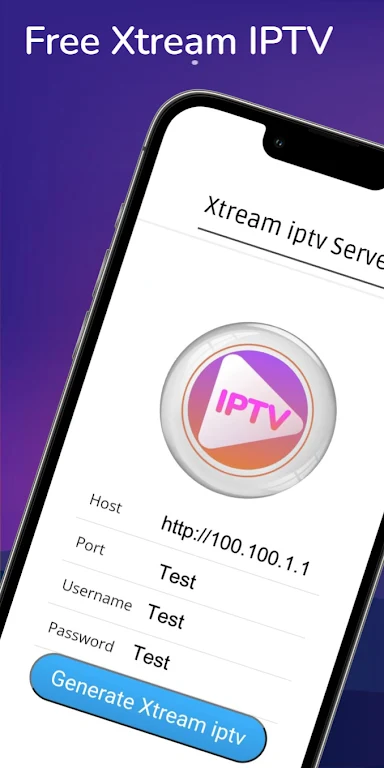 Xtream Generator IPTV Ikra Screenshot1