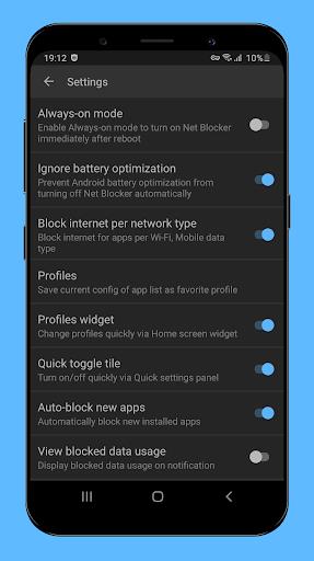 Net Blocker - Firewall per app Screenshot1