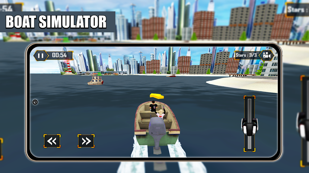 Boat Simulator Driving Screenshot1