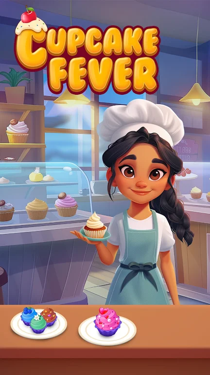 Cupcake Fever: Color Sort Game Screenshot1