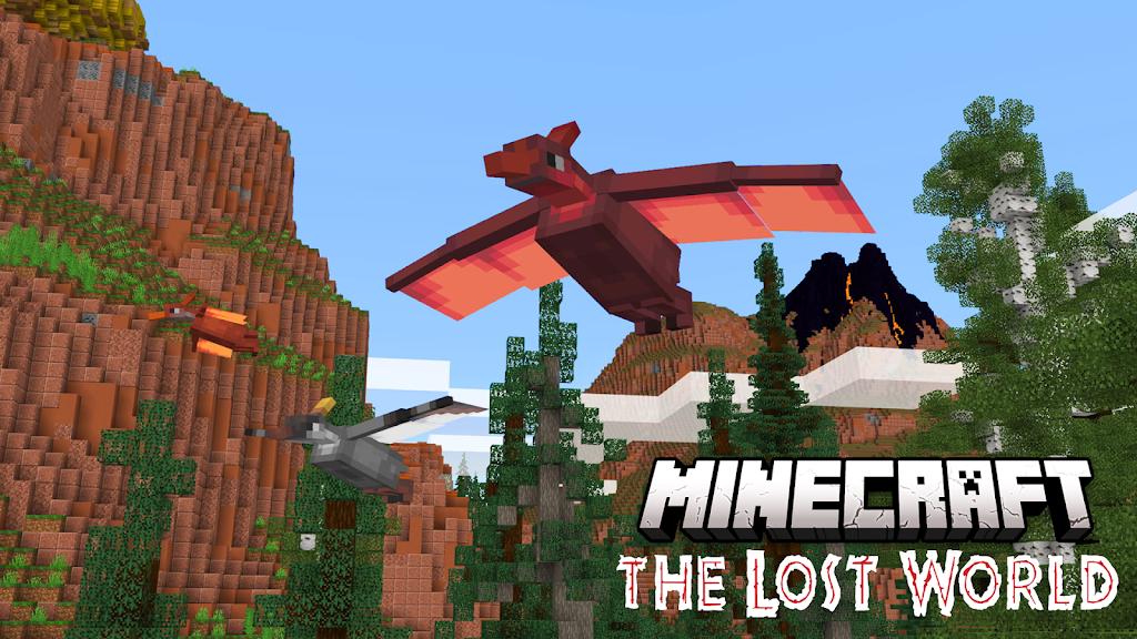 The Lost World Dinosaur Mod PE Screenshot1