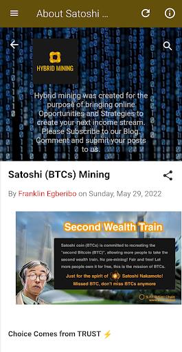 Satoshi BTCs Mining (Guide) Screenshot3