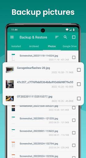 Backup and Restore - APP Screenshot3