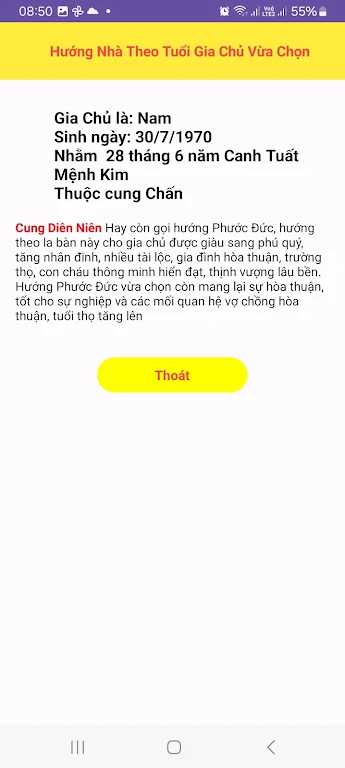 La Bàn Hướng Nhà Theo Năm Sinh Screenshot4