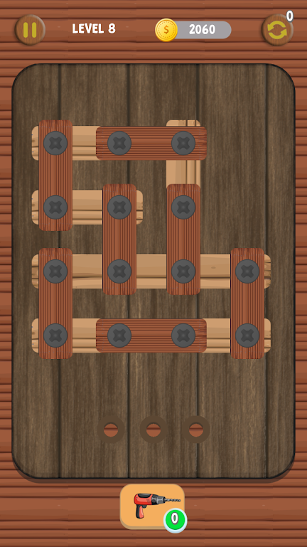 Nuts & Bolts wood Puzzle Game Screenshot4