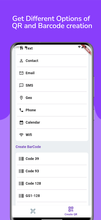 QR Barcode Scanner Creator Screenshot2