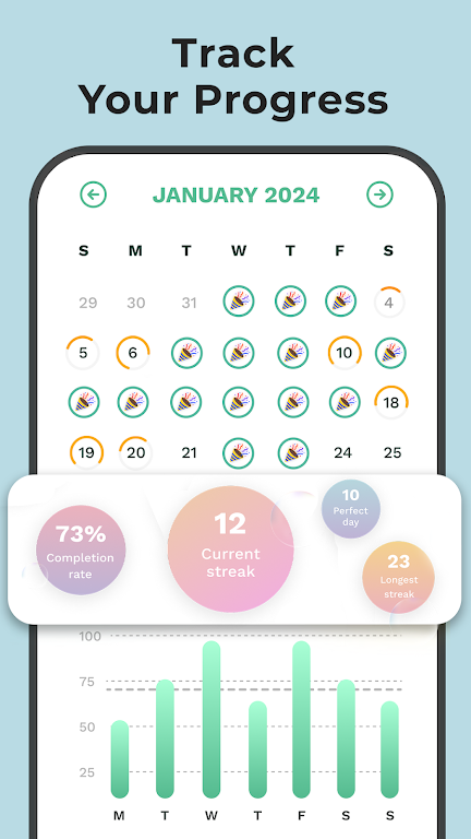 Habit Goals: Habit Tracker Screenshot4