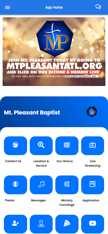 Mount Pleasant Baptist Church Screenshot1