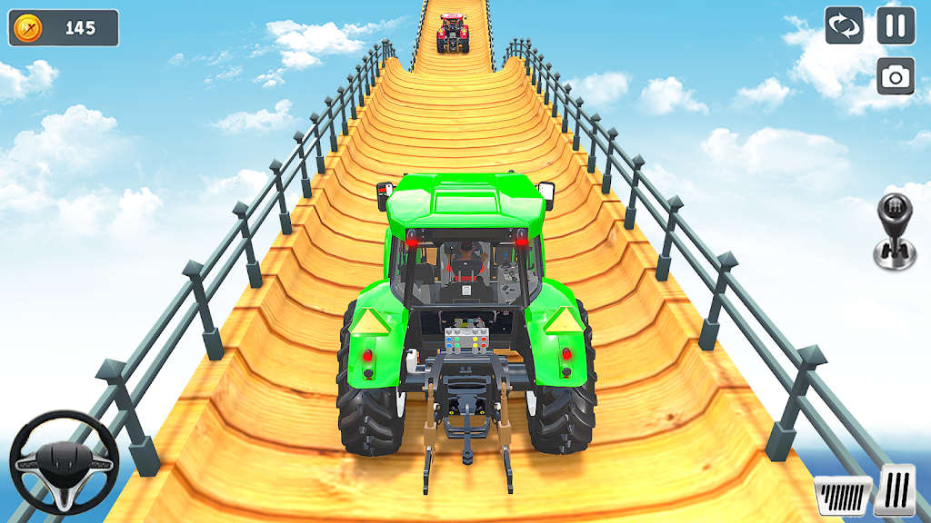 Mega Ramp Tractor Stunt Game Screenshot1