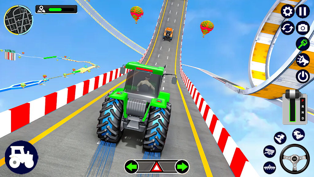 Mega Ramp Tractor Stunt Game Screenshot2