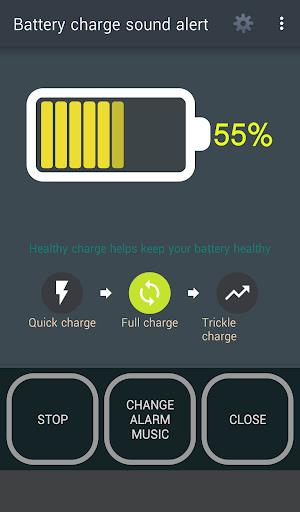 Battery charge sound alert Screenshot2