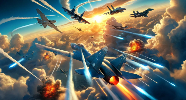 Sky Journey : Warplanes Game Screenshot1