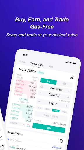 Loopring Wallet: L2 Dex & Defi Screenshot2