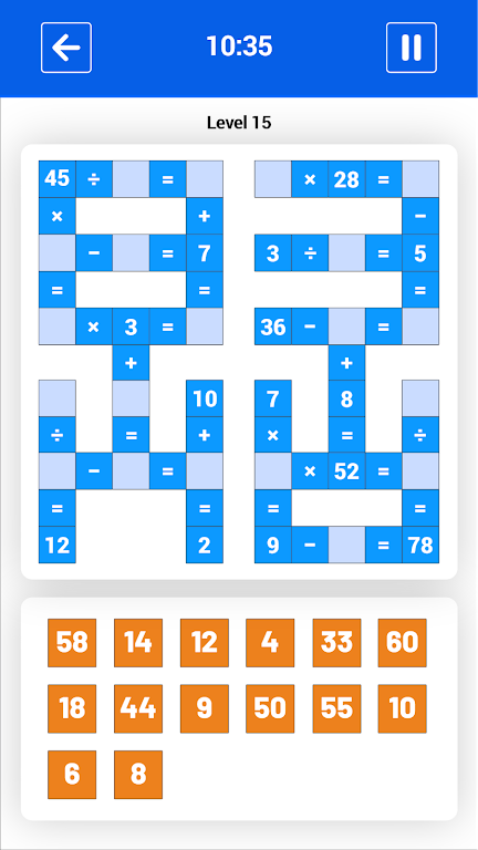 Number Puzzle Games - MathMaze Screenshot4